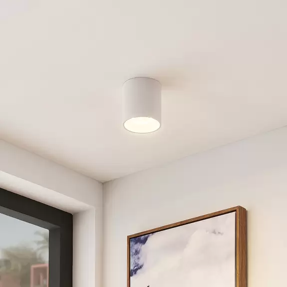 Lampenwelt Arcchio Zaki LED-Deckenleuchte, rund, weiß Fabrikpreis