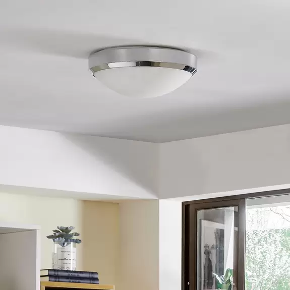 Lampenwelt Arcchio Drilona LED-Bad-Deckenlampe, chrom, IP44 Online Shopping
