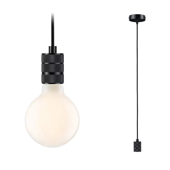Lampenwelt Paulmann Neordic Tilla Pendellampe schwarz Tägliche Deals