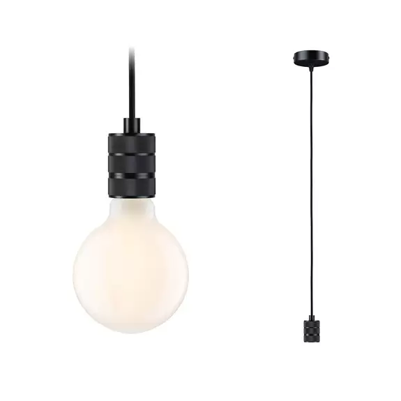 Lampenwelt Paulmann Neordic Tilla Pendellampe schwarz Tägliche Deals