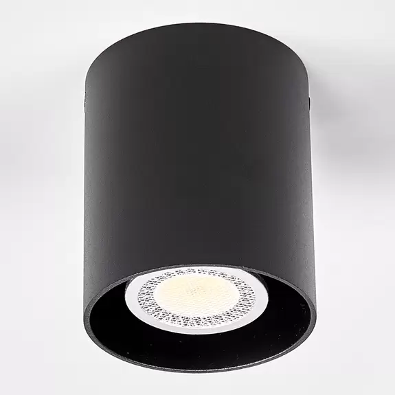 Lampenwelt Schwarze Deckenleuchte Carson Wochenangebot