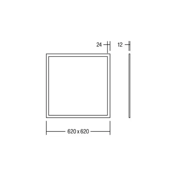 Lampenwelt BRUMBERG Ailis LED-Panel 62x62cm opal 3000K JETZT KAUFEN