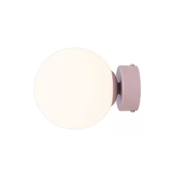 Lampenwelt Wandlampe Joel, flieder/weiß, einflammig Kostenloser Versand international