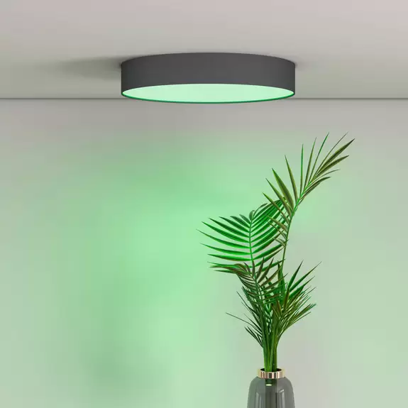 Lampenwelt Calex Smart Fabric LED-Deckenleuchte, 30 cm Rabatte dieses Monats