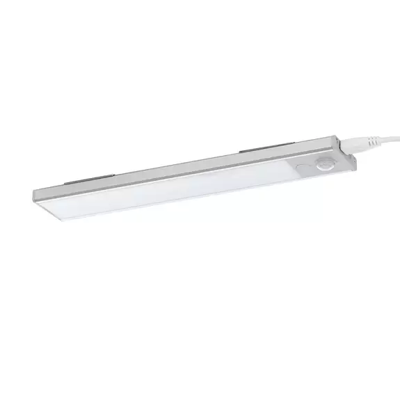 Lampenwelt Prios LED-Akku-Unterbauleuchte Saverio, USB, Bewegungsmelder Auslauf