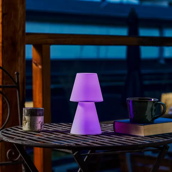 Lampenwelt Newgarden Lola 20 LED-Tischlampe mit Akku Versandkostenfrei