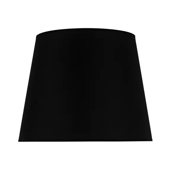 Lampenwelt Lampenschirm Classic L für Stehleuchten, schwarz Begrenzte Freigabe