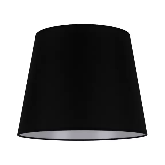 Lampenwelt Lampenschirm Classic L für Stehleuchten, schwarz Begrenzte Freigabe