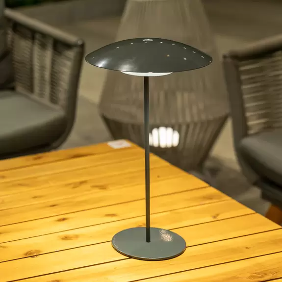 Lampenwelt Newgarden Sardinia LED-Akkulampe IP44 anthrazit 40 Bis zu 55% Rabatt