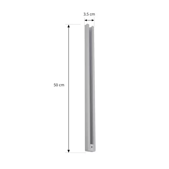 Lampenwelt Lindby Stromschiene Linaro, 50 cm, weiß, 1-Phasen-System Black Friday