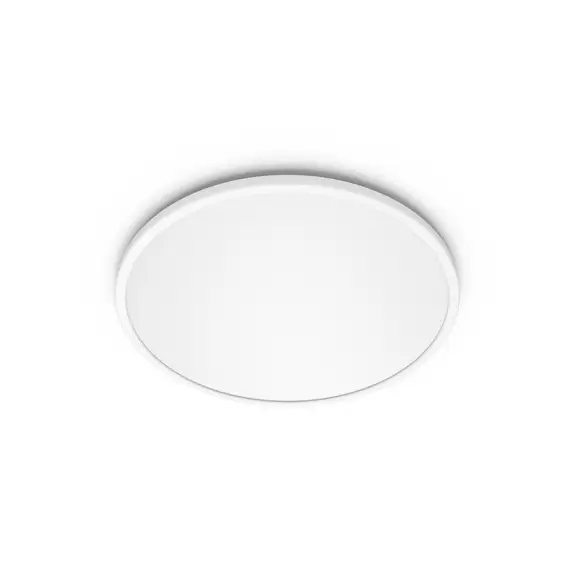 Lampenwelt Philips SuperSlim LED IP44 2.700K Ø 29,5cm weiß Muttertagsangebot