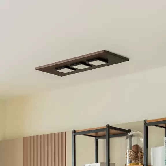 Lampenwelt Lucande Esteria Deckenleuchte, dreiflammig Kauf eins, bekomm eins gratis
