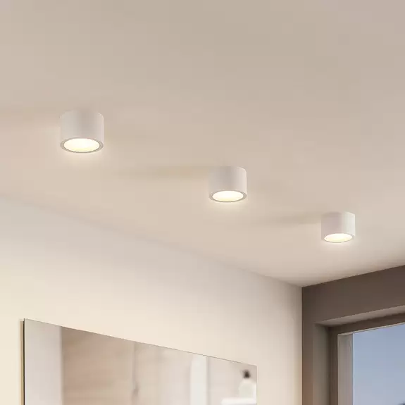 Lampenwelt Arcchio Nieva Downlight, GX53, rund, weiß Black Friday Preise