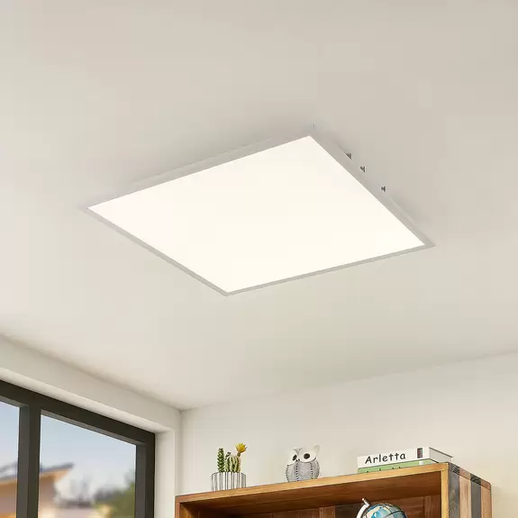 Lampenwelt Lindby Quais LED-Panel 4.000K, 60x60 cm 2025