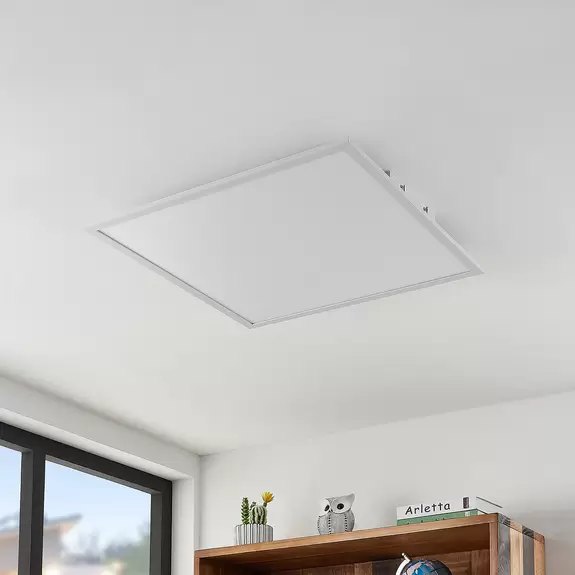 Lampenwelt Lindby Quais LED-Panel 4.000K, 60x60 cm 2025