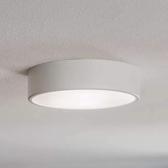 Lampenwelt Deckenleuchte Cleo 300, Sensor, Ø 30cm weiß Limitierter Zeitrabatt