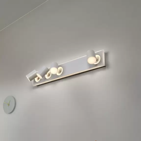 Lampenwelt LEDVANCE LED-Deckenstrahler Mars, 5-fl., 4 Spots, weiß Sonderangebote