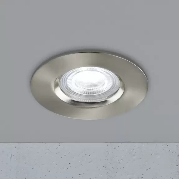 Lampenwelt LED-Einbauleuchte Don Smart, RGBW, nickel Bis zu 65% Rabatt