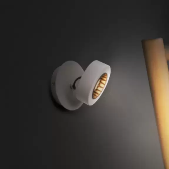 Lampenwelt LEDVANCE LED-Wandstrahler Venus, 3.000 K, Schalter, weiß Fabrikladen