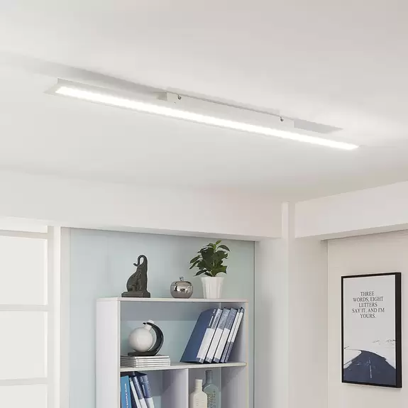 Lampenwelt Arcchio Arya LED-Panel, dimmbar, 119 cm x 10 cm Große Rabatte