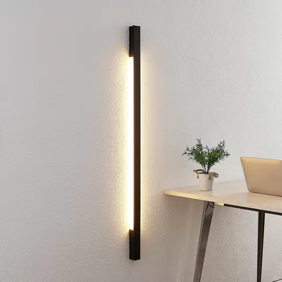 Lampenwelt Arcchio Ivano LED-Wandleuchte, 130 cm, schwarz Neueste Stile