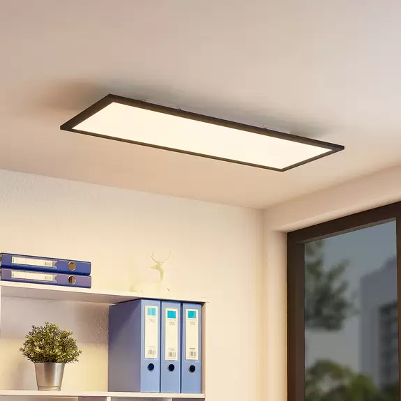 Lampenwelt Lindby Nelios LED-Deckenlampe, 4000K 80 x 30 cm Fabrikverkauf