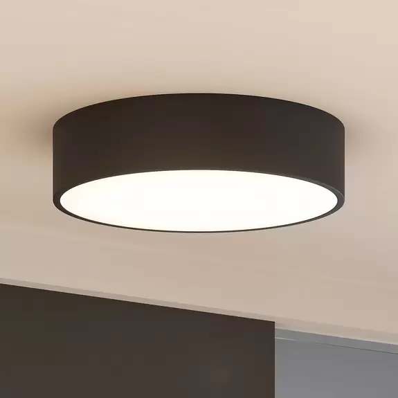 Lampenwelt Arcchio Noabelle LED-Deckenlampe, schwarz, 40 cm Fabrikpreis