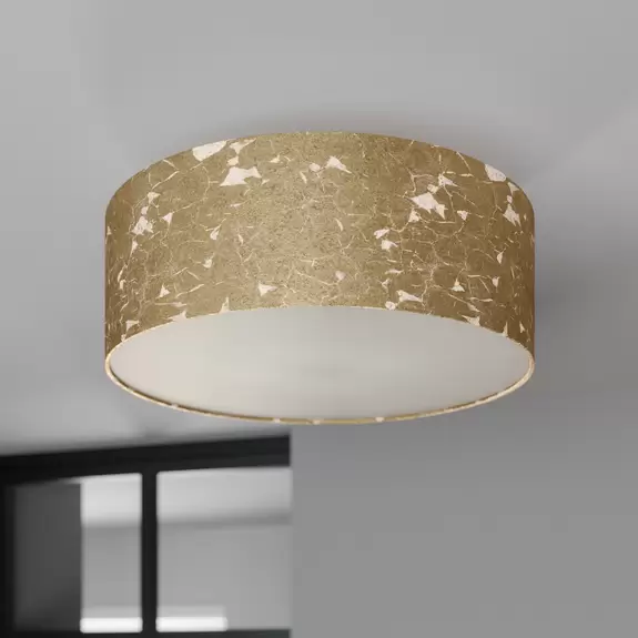 Lampenwelt Quitani Deckenlampe Aura, 4-flammig, gold Sonderangebot
