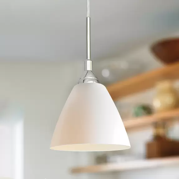 Lampenwelt Glas-Hängeleuchte Read, 14 cm Begrenzt auf 3 Tage