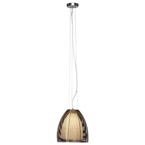 Lampenwelt Hängeleuchte Relax, 1-flammig 30cm bronze Rabatte dieses Monats