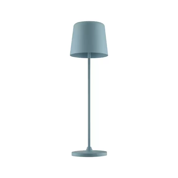 Lampenwelt LED-Akku-Tischlampe Kaami, dimmbar, hellblau Rabatt