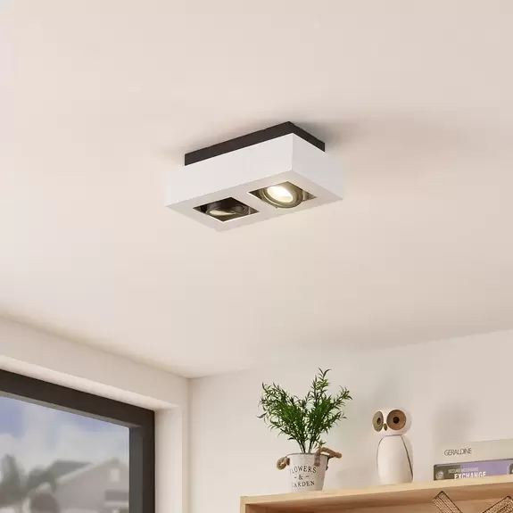 Lampenwelt Arcchio Vince Deckenleuchte, 25 x 14 cm in Weiß Top Angebot