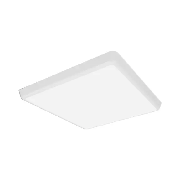 Lampenwelt LED-Deckenleuchte Augustin, eckig, 40 x 40 cm VIP-Rabatte