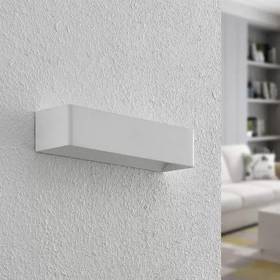 Lampenwelt Arcchio Karam LED-Wandleuchte, 36,5 cm, weiß Begrenzt auf 3 Tage