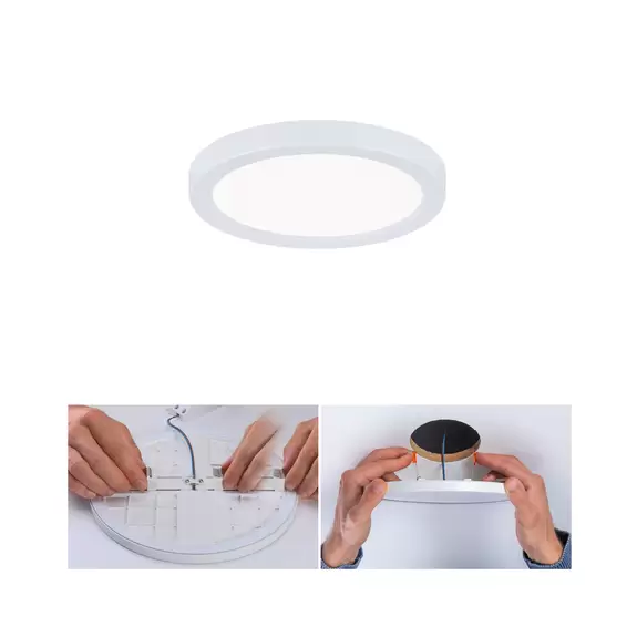 Lampenwelt Paulmann LED-Panel Areo 4.000K rund weiß 11,8cm Große Rabatte
