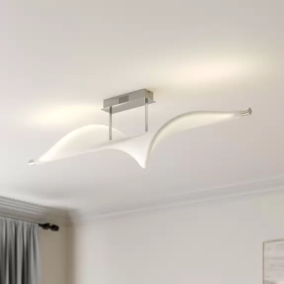Lampenwelt Lucande Edano LED-Deckenlampe, dimmbar Sonderangebot der Fabrik