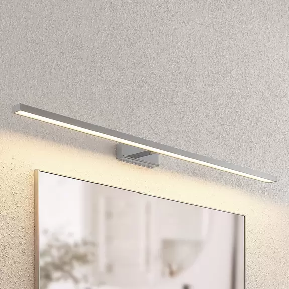 Lampenwelt Lindby Jukka LED-Spiegelleuchte Badezimmer 120 cm zollfrei