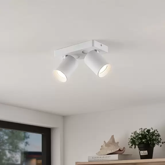 Lampenwelt Arcchio Leevya Deckenleuchte 2-fl. weiß Black Friday