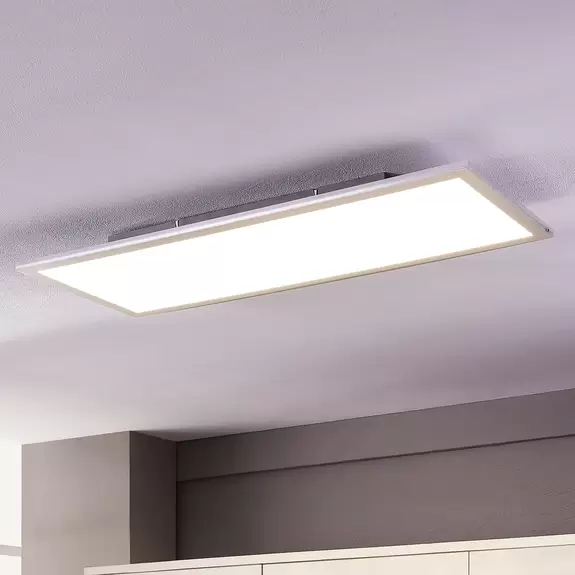 Lampenwelt Lindby LED-Panel Livel, 2er-Set, 4.000 K, 80 x 30 cm Muttertagsangebot