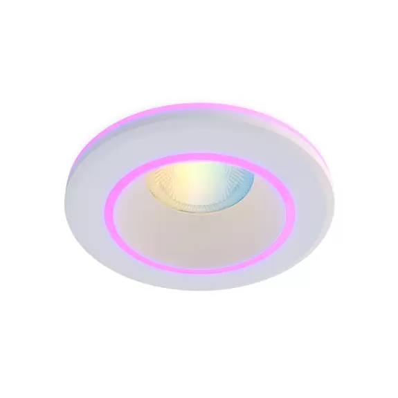 Lampenwelt Calex Smart Halo Einbau-Downlight CCT RGB weiß Angebote