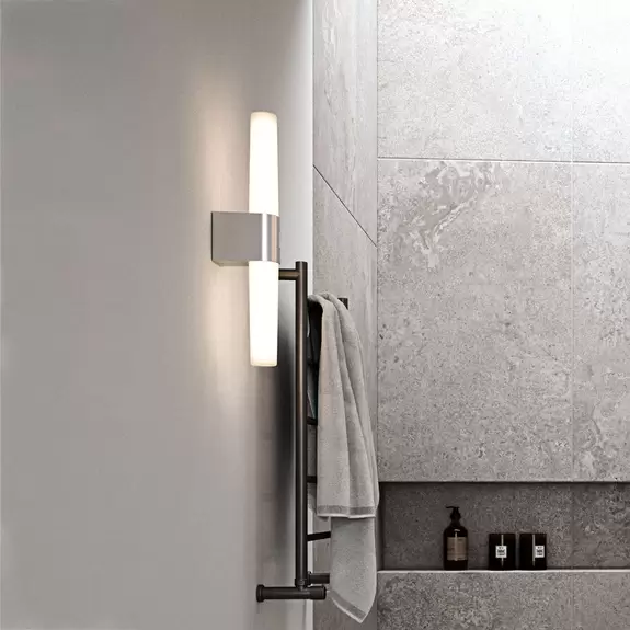 Lampenwelt LED-Badwandleuchte Helva Double, chrom Blitzverkäufe
