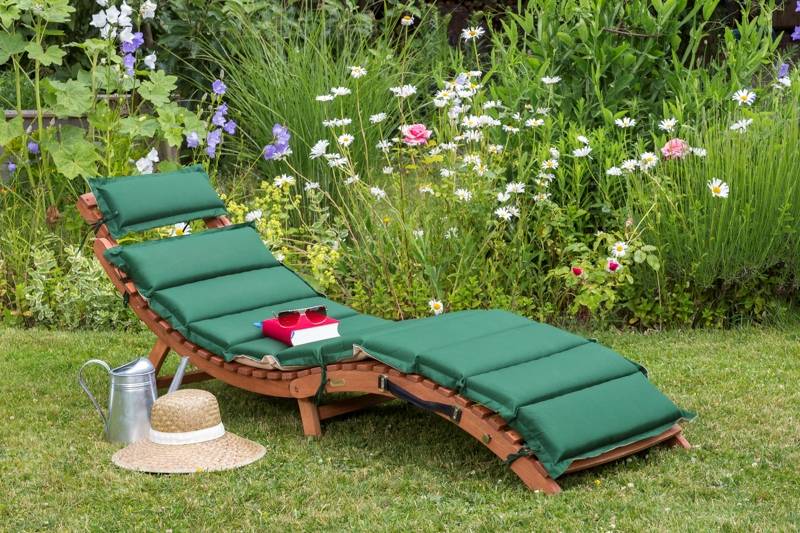 Merxx Ipanema Liege mit Kissen Kostenloser Versand international