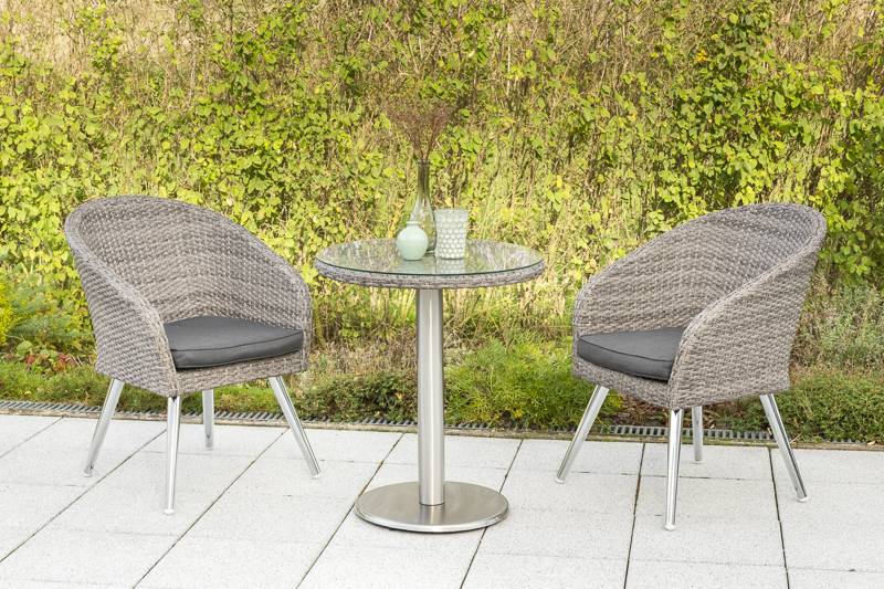 Merxx Boulevard Set 3tlg. Tisch 65 x 65 cm Black Friday