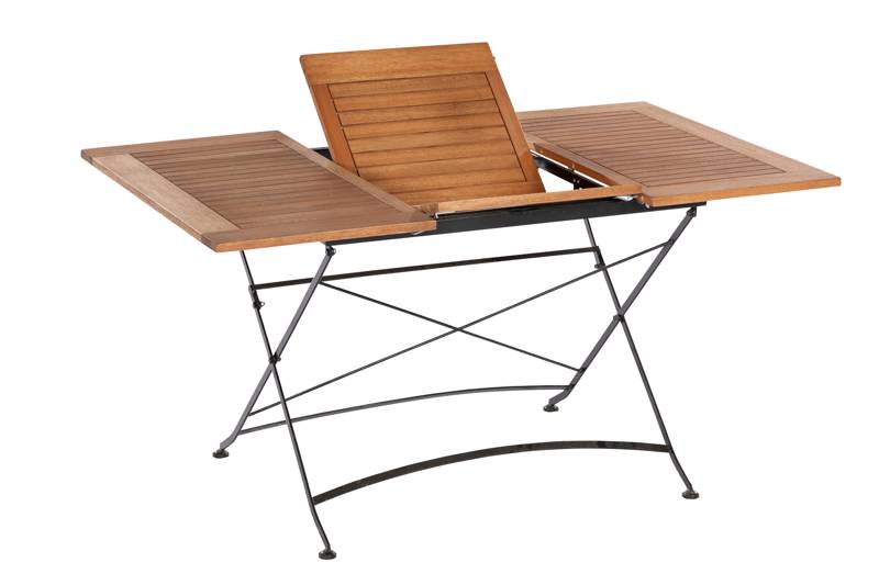 Merxx Schlossgarten Set 5tlg. Klappausziehtisch 100/150 x 90 cm Kauf eins, bekomm eins gratis