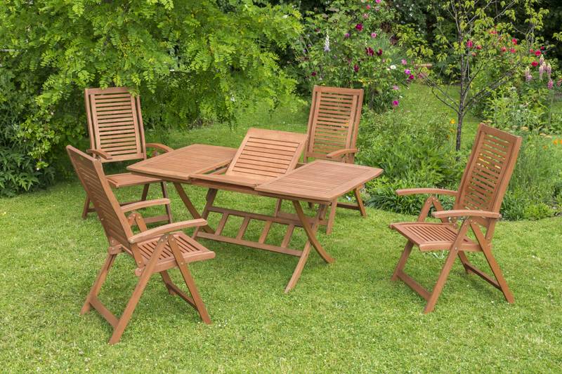 Merxx Gartenmöbelset Cordoba 9tlg. Ausziehtisch 110/160 x 90 cm Bis zu 65% Rabatt