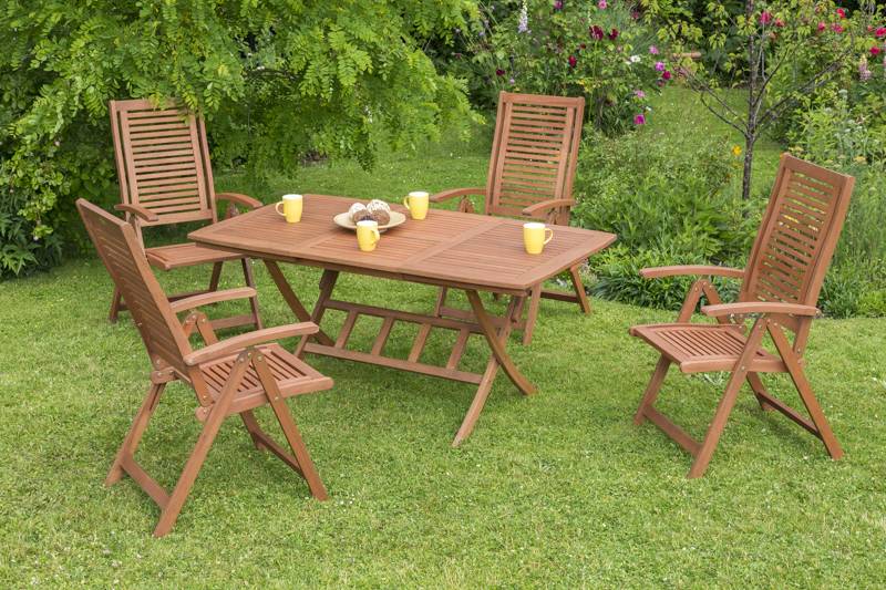 Merxx Gartenmöbelset Cordoba 9tlg. Ausziehtisch 110/160 x 90 cm Bis zu 65% Rabatt