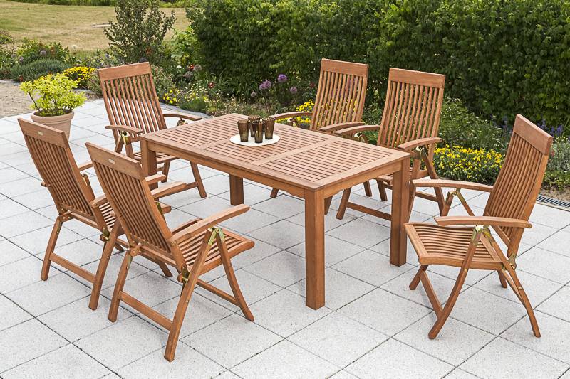 Merxx Comodoro Set 7tlg. Tisch 170 x 90 cm Angebote