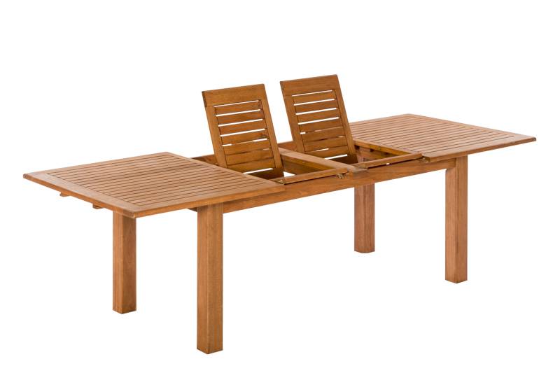 Merxx Comodoro Set 13tlg. Doppelausziehtisch 180/260 x 100 cm Hotsell