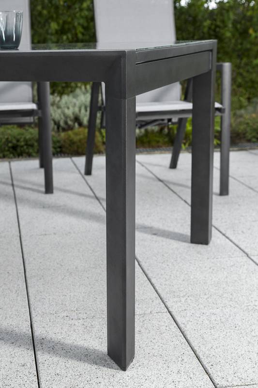 Merxx Vicenza Set 5tlg. Semi-Ausziehtisch 200/300 x 110 cm Online Outlet