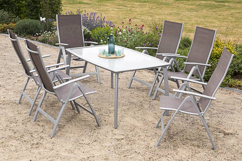 Merxx Carrara Set 7tlg. Tisch 150 x 90 cm Versandkostenfrei